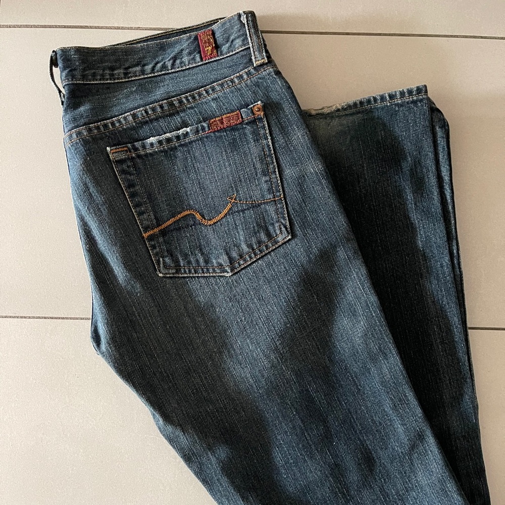 Seven for all mankind bootcut jeans.